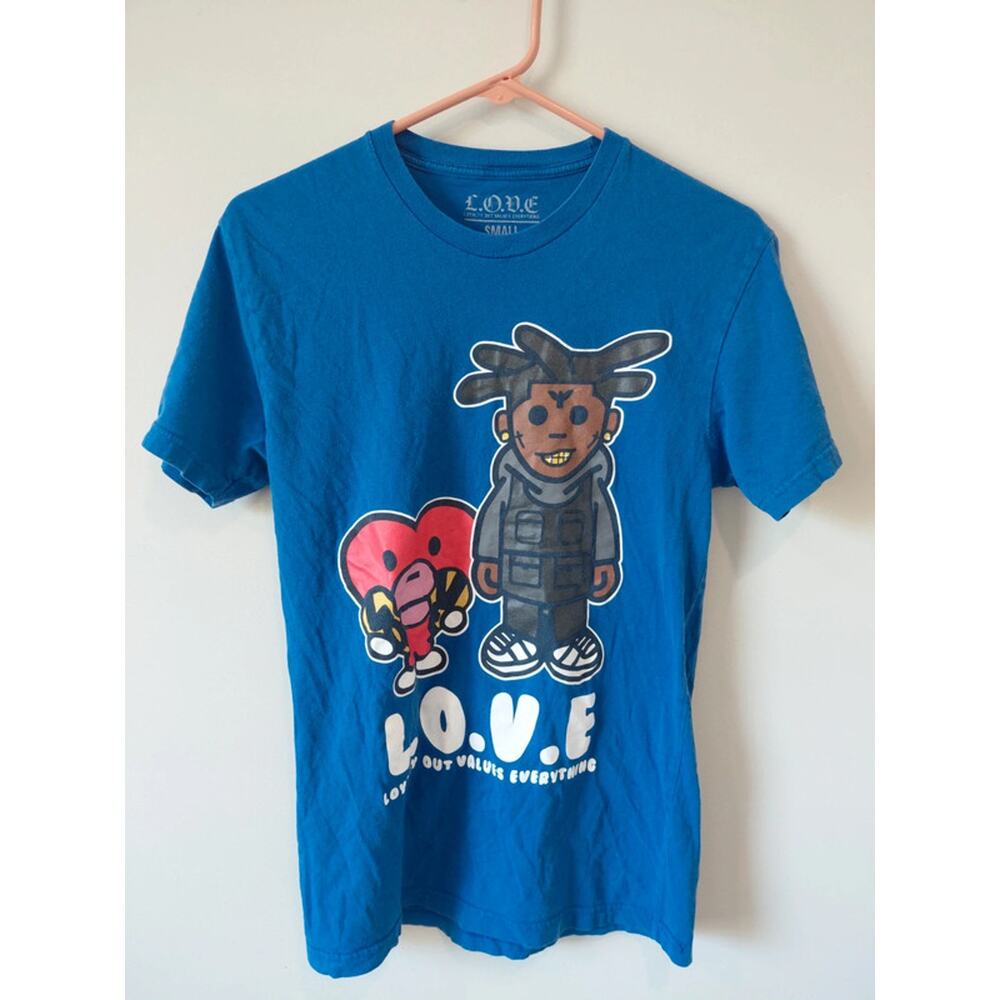 L.O.V.E Loyalty Out Values Everything T shirt Men's Small